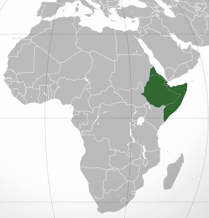 map-of-africa-showing-the-area-of-the-horn-of-africa-in-green-patch